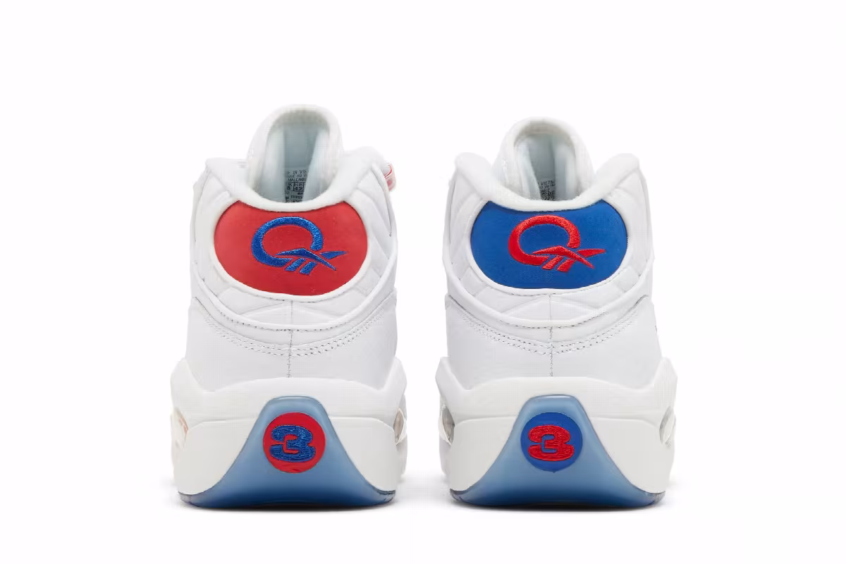 Reebok Question Mid Double Cross, view 7