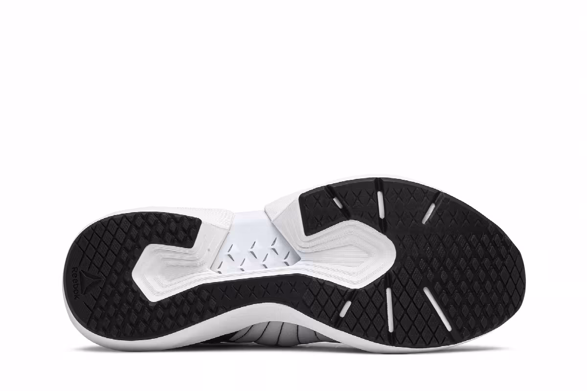 Reebok Sole Fury 00 White Black Teal, view 5