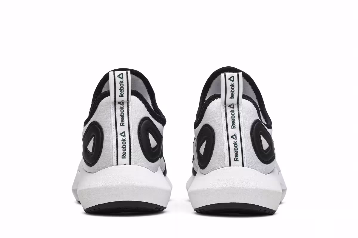 Reebok Sole Fury 00 White Black Teal, view 7
