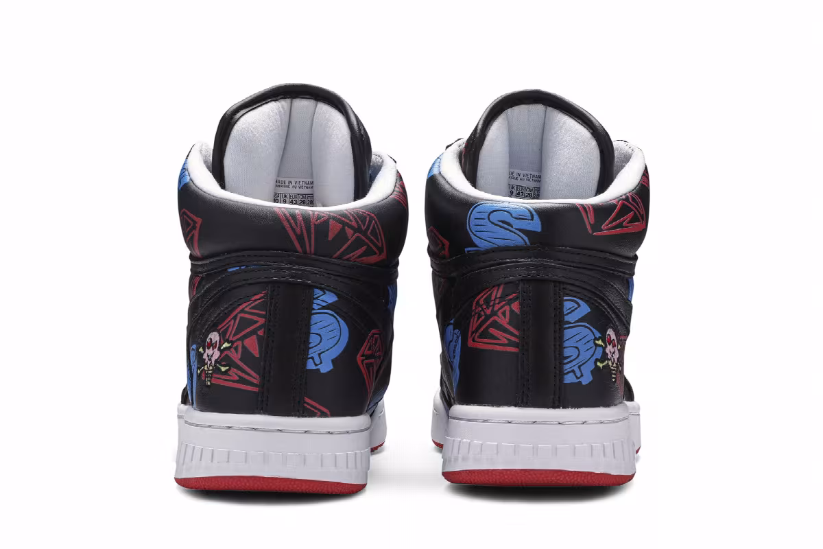 BBC Ice Cream x Reebok BB4600 Hi Diamonds & Dollars, view 7
