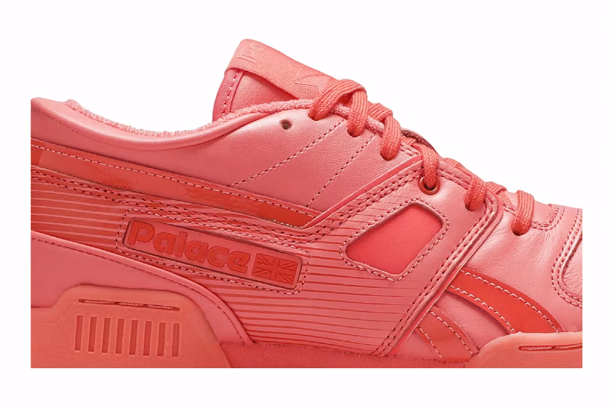 Palace x Reebok Pro Workout Low Red, view 3