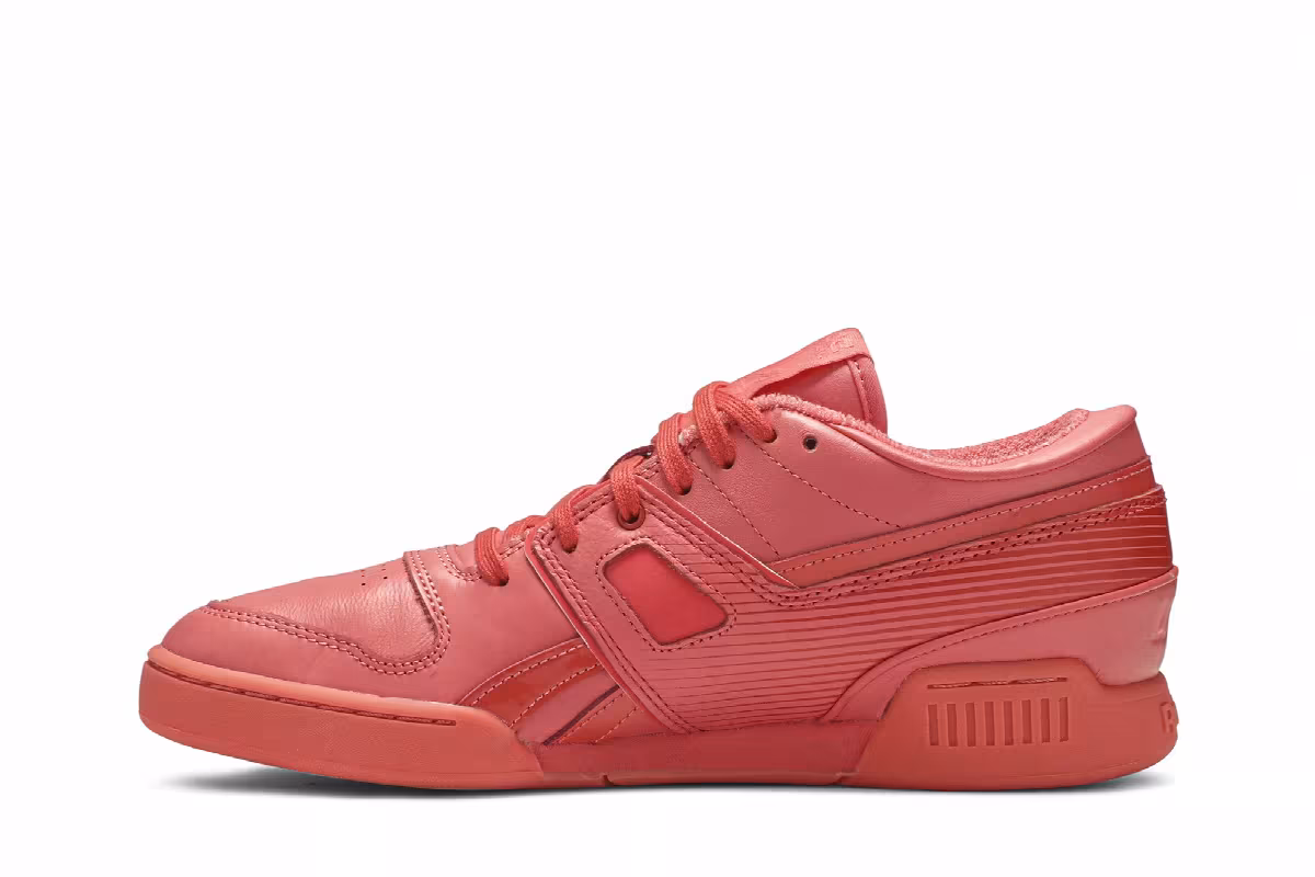 Palace x Reebok Pro Workout Low Red, view 4