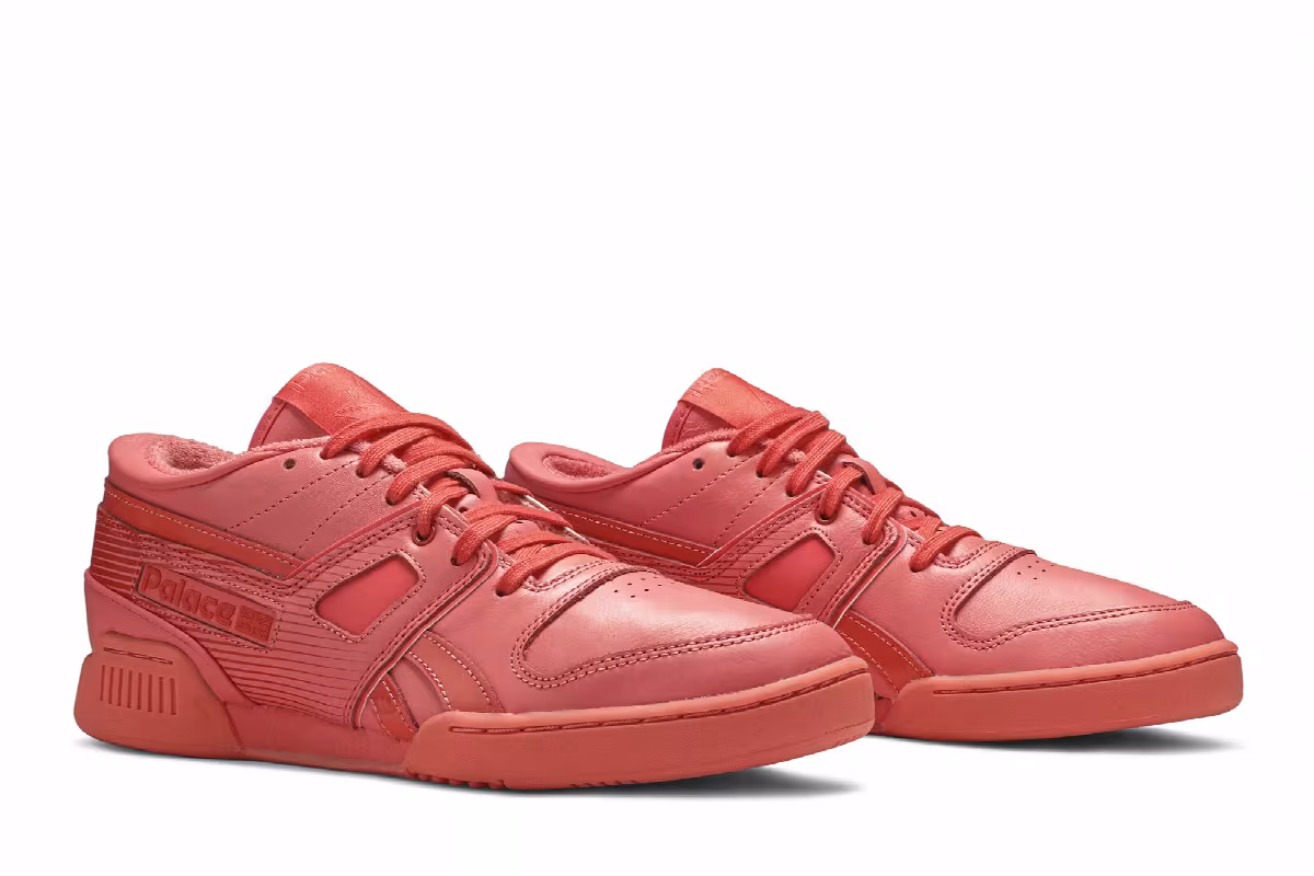 Palace x Reebok Pro Workout Low Red, view 9