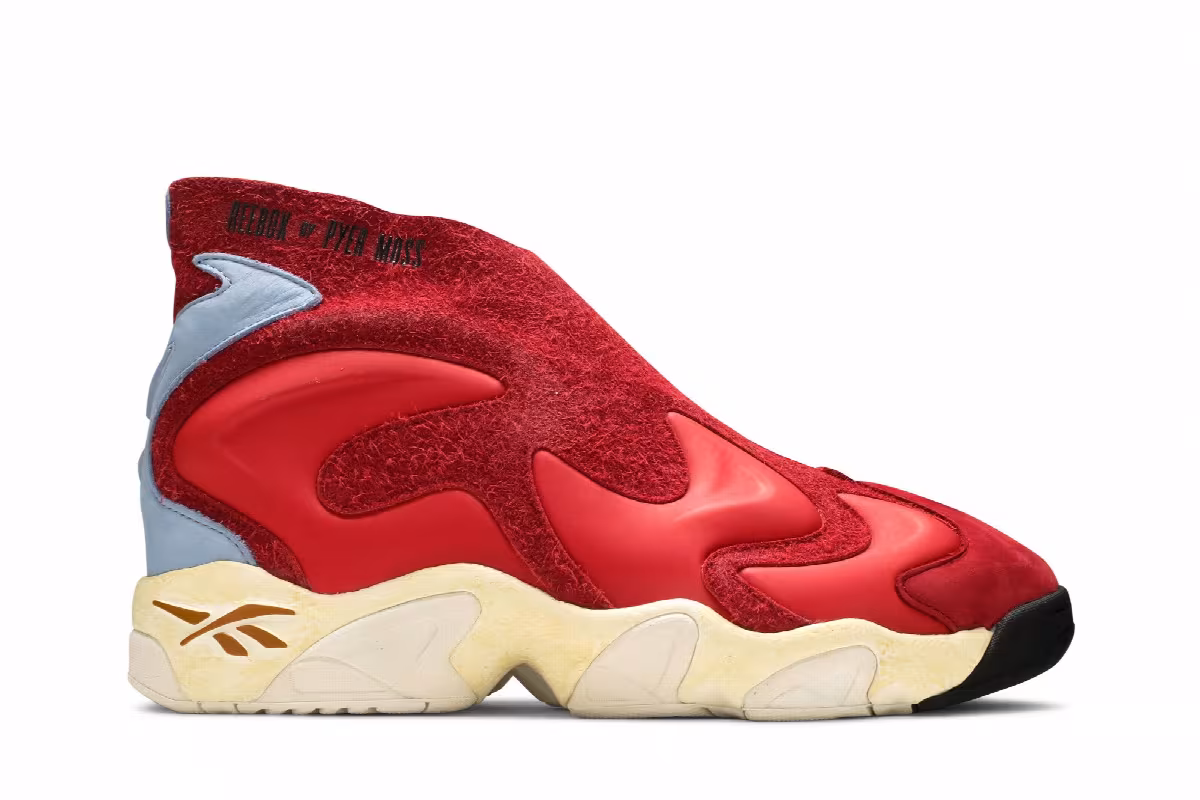 Pyer Moss x Reebok Mobius Experiment 3 Primal Red, view 2
