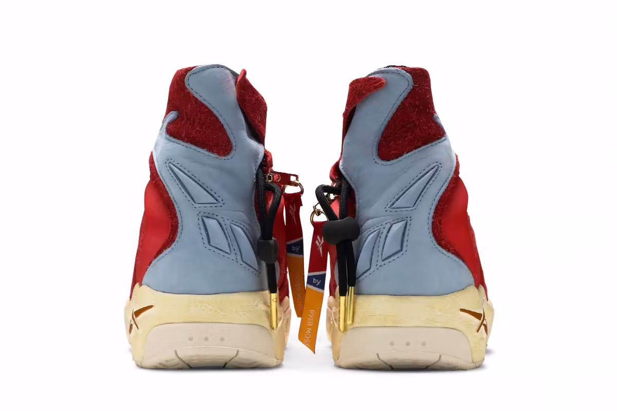 Pyer Moss x Reebok Mobius Experiment 3 Primal Red, view 7