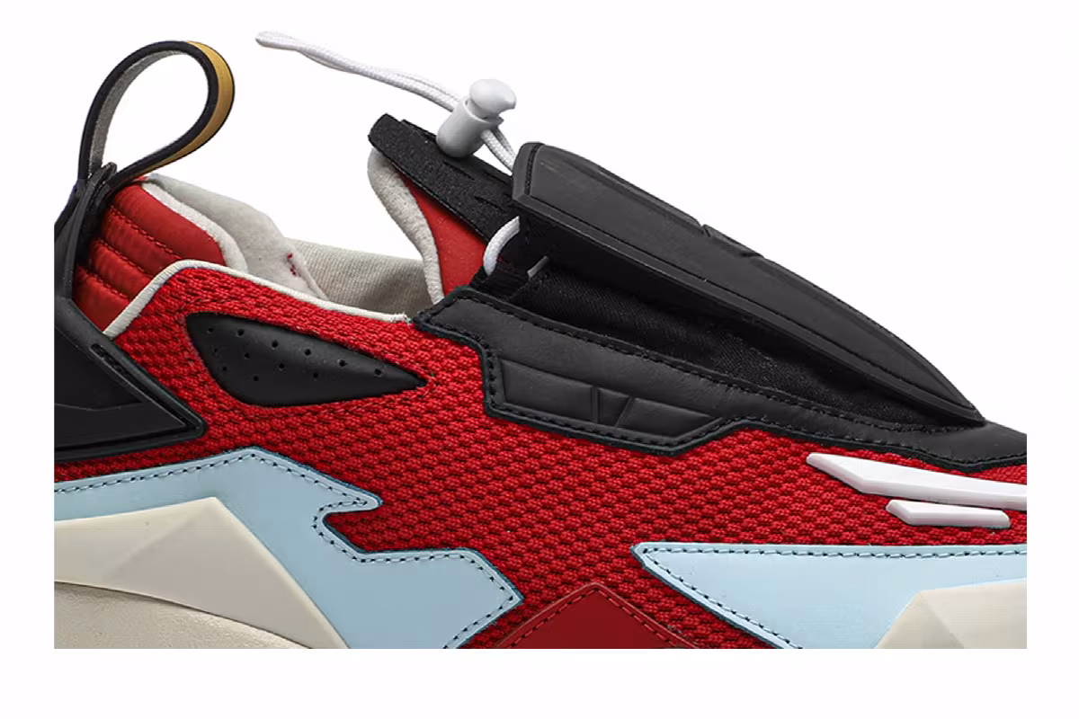 Pyer Moss x Reebok DMX Experiment 4 Trail Fury Primal Red, view 3