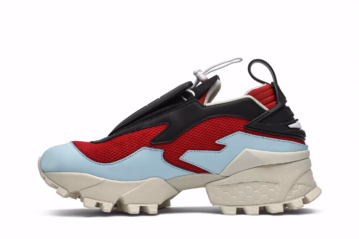 Pyer Moss x Reebok DMX Experiment 4 Trail Fury Primal Red, view 4