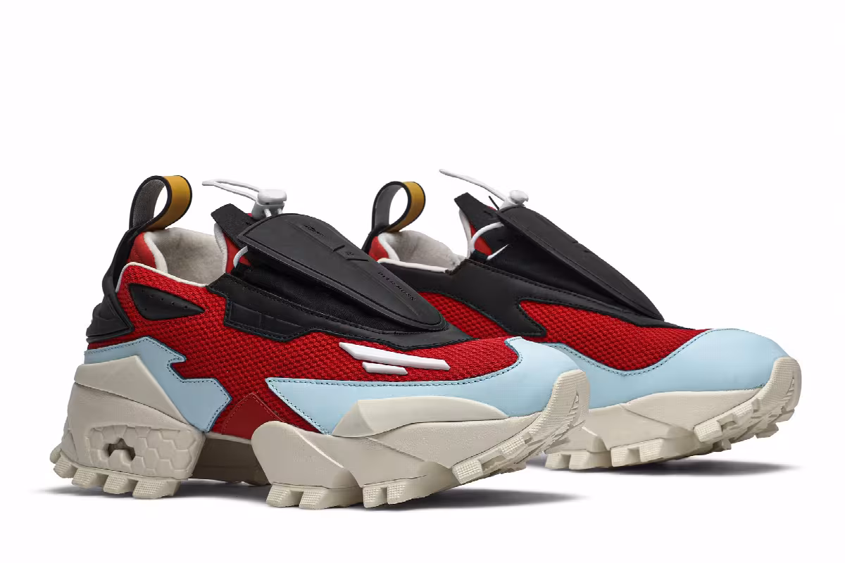 Pyer Moss x Reebok DMX Experiment 4 Trail Fury Primal Red, view 9
