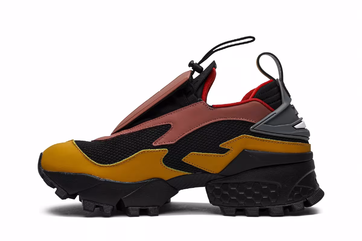 Pyer Moss x Reebok Trail Fury Schwarz, view 4