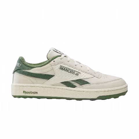 Manors x Reebok Club C Revenge Golf 'Vintage Chalk Legacy Green'