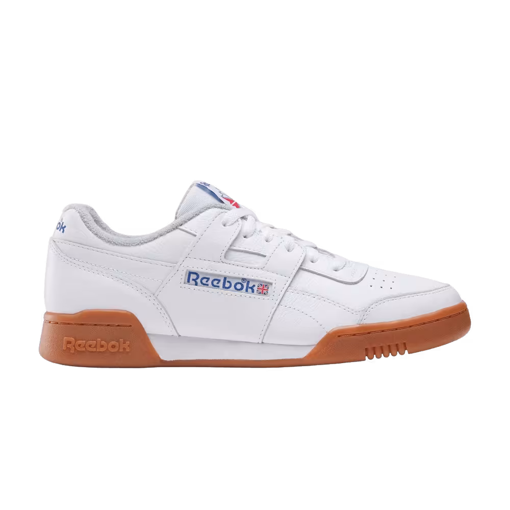 Reebok Workout Plus White Vector Blue Vector Red