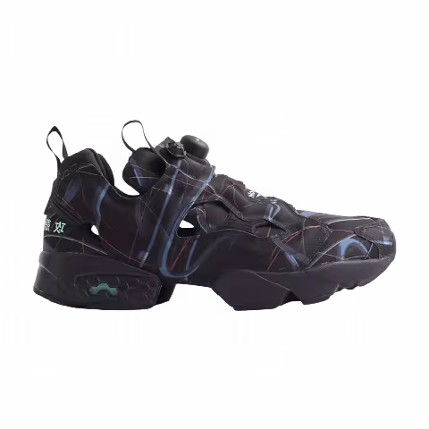 Ghost In The Shell x atmos x Reebok Instapump Fury 'Black Blue Red'