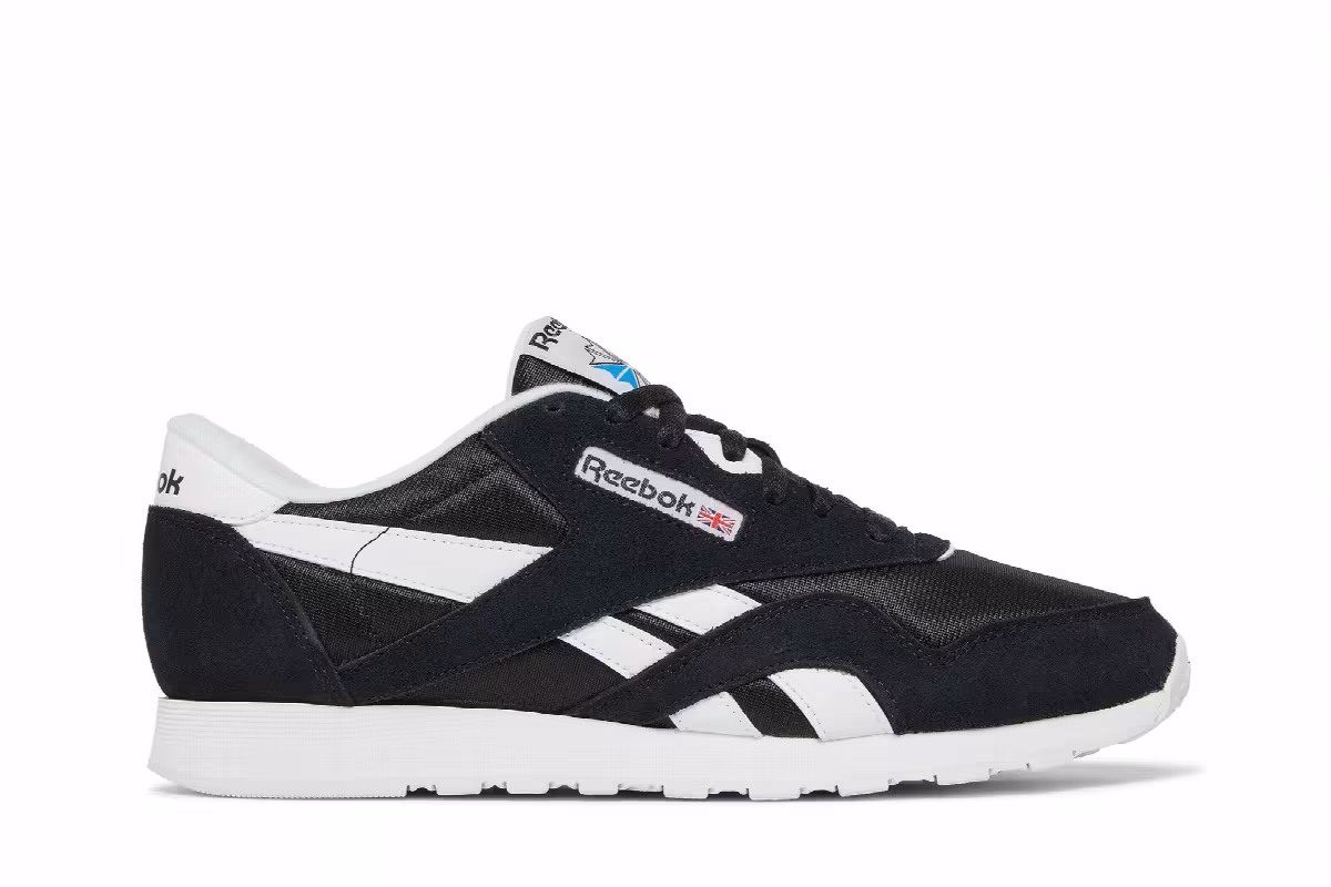 Reebok Classic Nylon Black White 2018, view 2