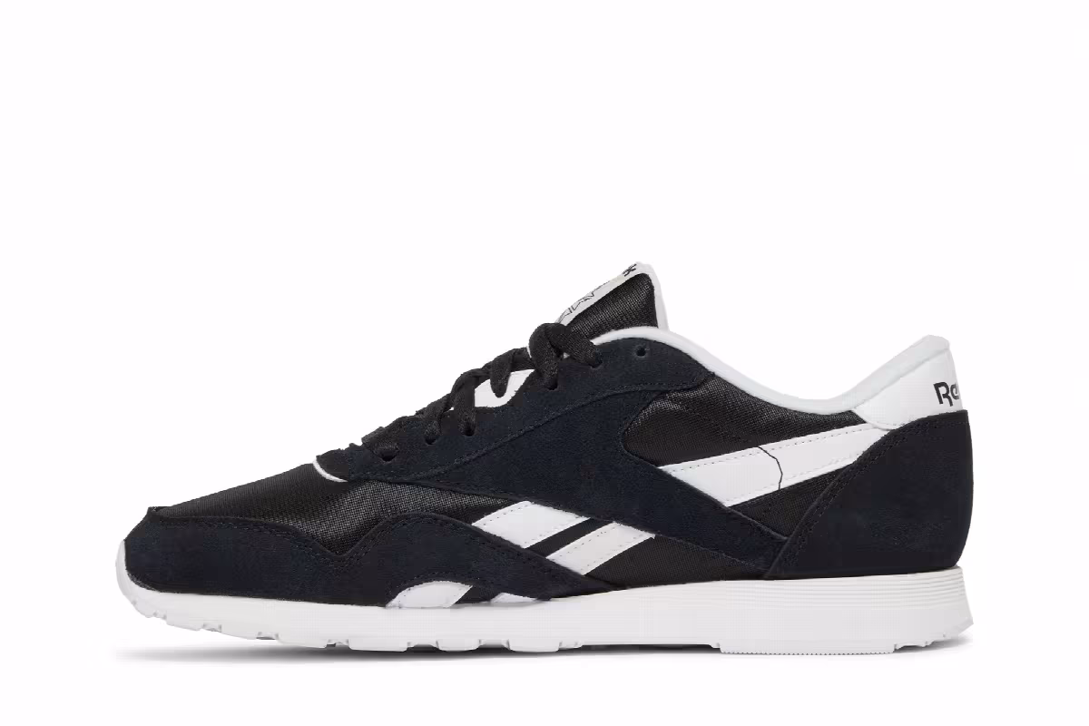 Reebok Classic Nylon Black White 2018, view 4