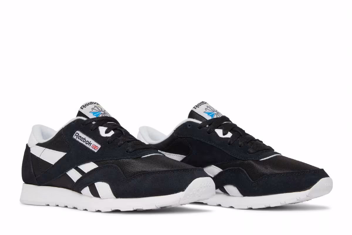 Reebok Classic Nylon Black White 2018, view 9