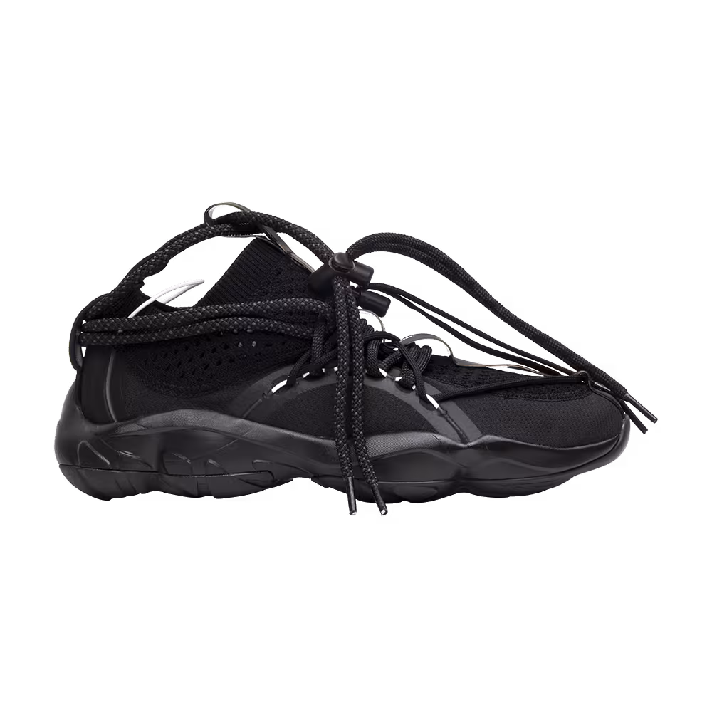 Pyer Moss x Reebok DMX Run Fusion Experiment Triple Black