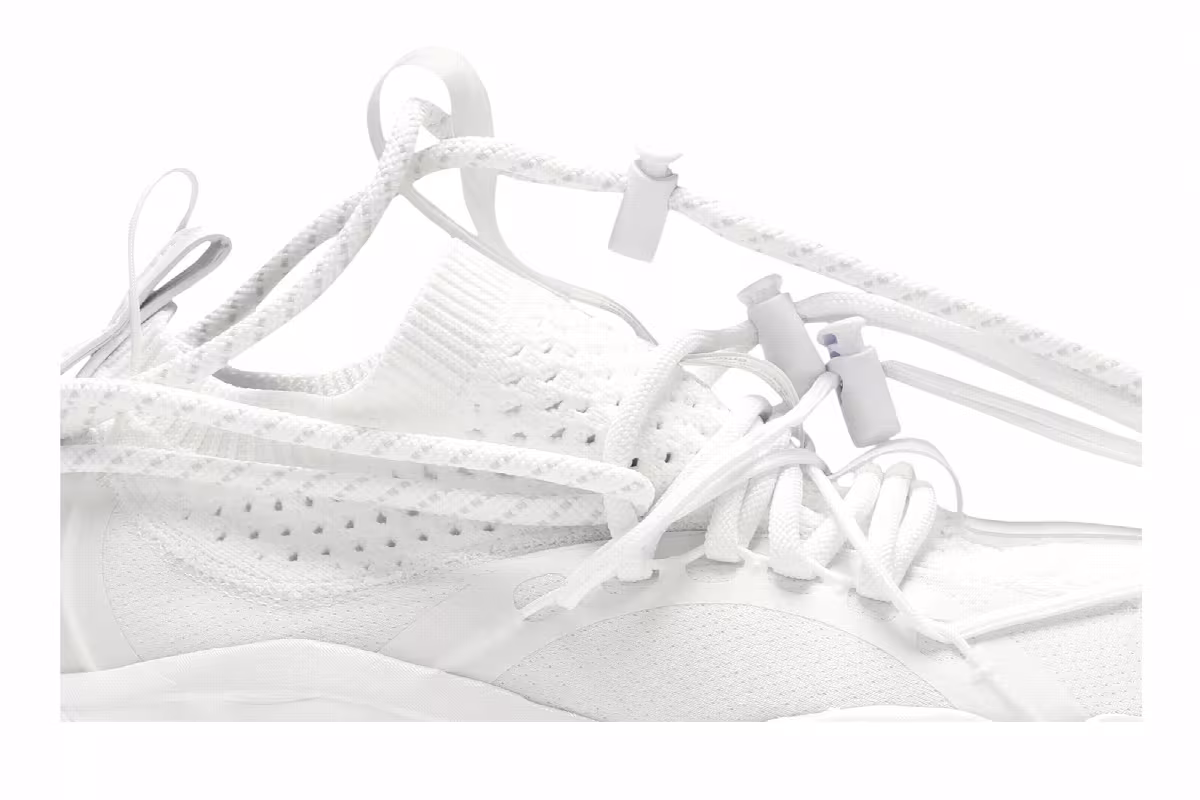 Pyer Moss x Reebok DMX Run Fusion Experiment Skull Grey, view 3
