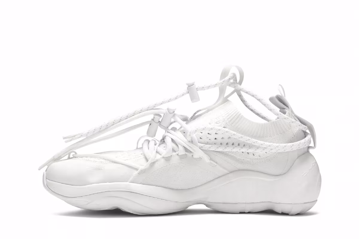Pyer Moss x Reebok DMX Run Fusion Experiment Skull Grey, view 4
