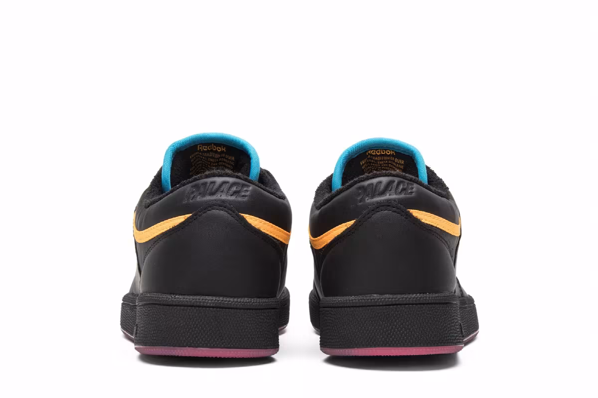 Palace x Reebok Club Workout Black, view 7