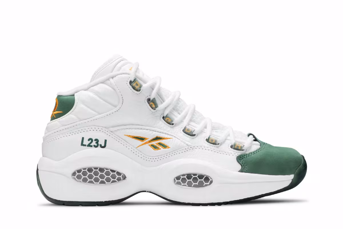 Packer Shoes x Reebok Question Mid For Player Use Only - LeBron James, view 2
