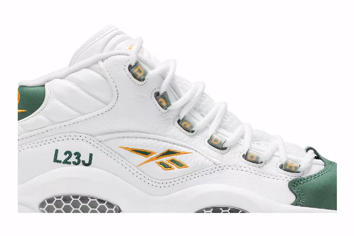 Packer Shoes x Reebok Question Mid For Player Use Only - LeBron James, view 3