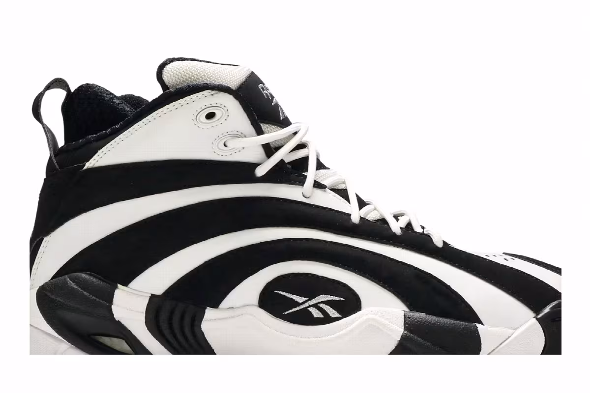 Reebok Shaqnosis OG Black White, view 3