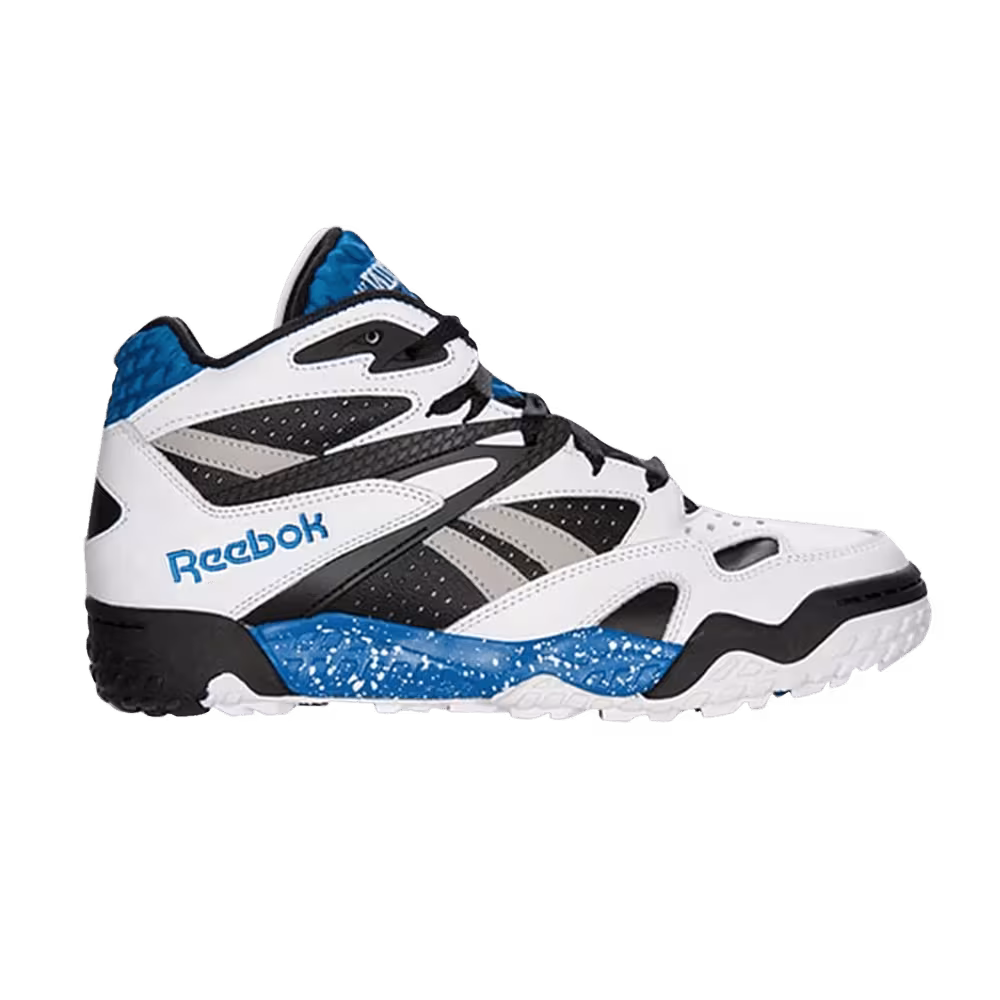 Reebok Scrimmage Mid Black White Blue