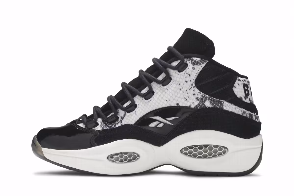 Bait x Reebok Question Mid Snake, view 4