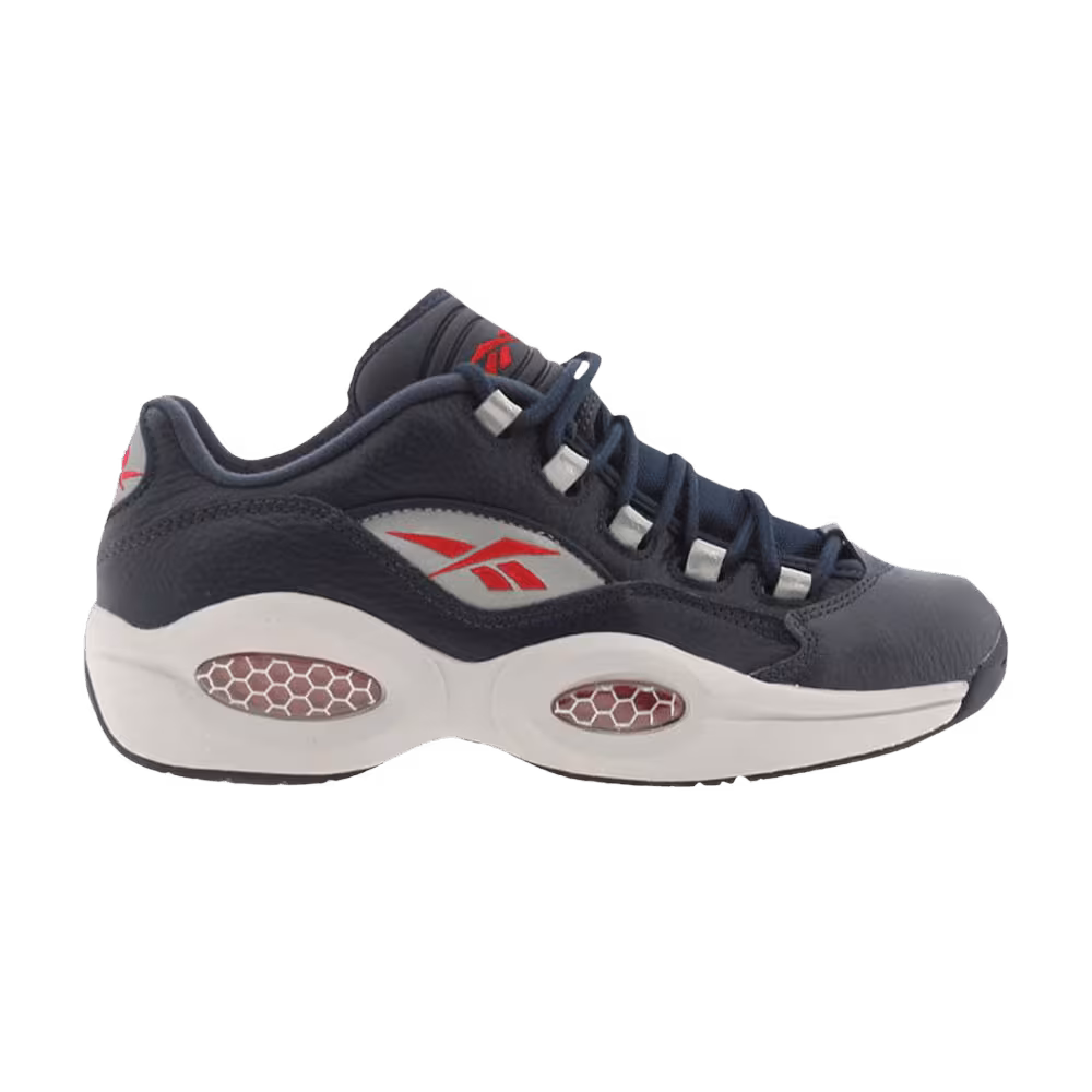 Reebok Question Low Navy Red