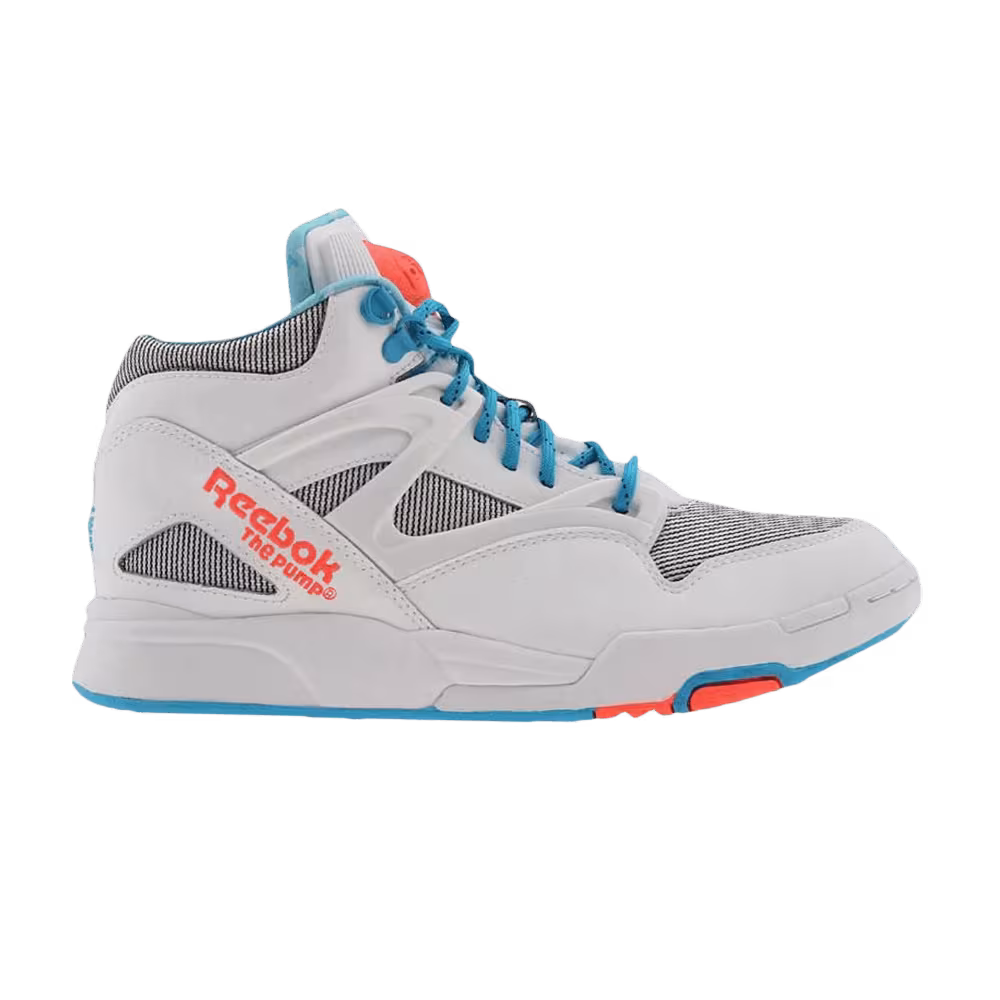 Reebok Pump Omni Lite White Buzz Blue