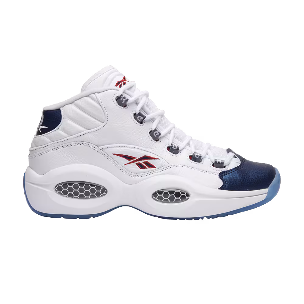Reebok Question Mid Blue Toe 2016