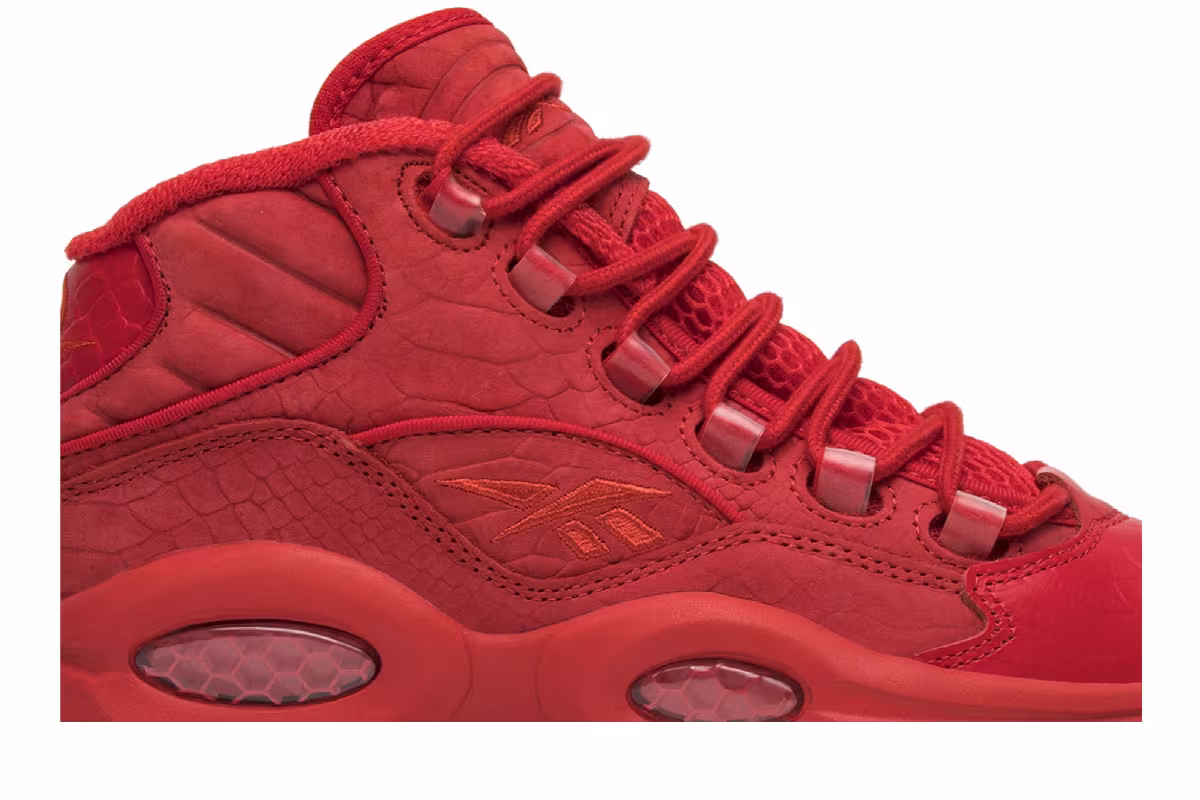 Teyana Taylor x Reebok Women's Question Mid Primal Red, view 3