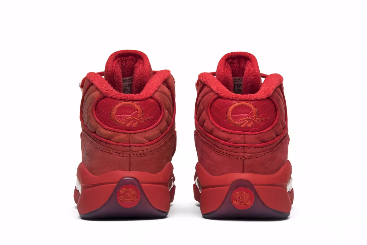 Teyana Taylor x Reebok Women's Question Mid Primal Red, view 7