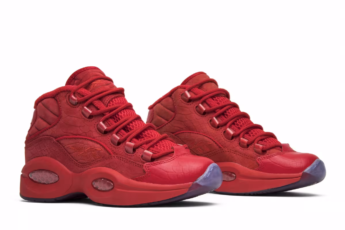Teyana Taylor x Reebok Women's Question Mid Primal Red, view 9