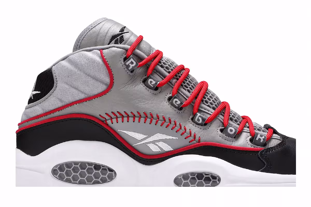 Reebok Question Mid Practice, view 3