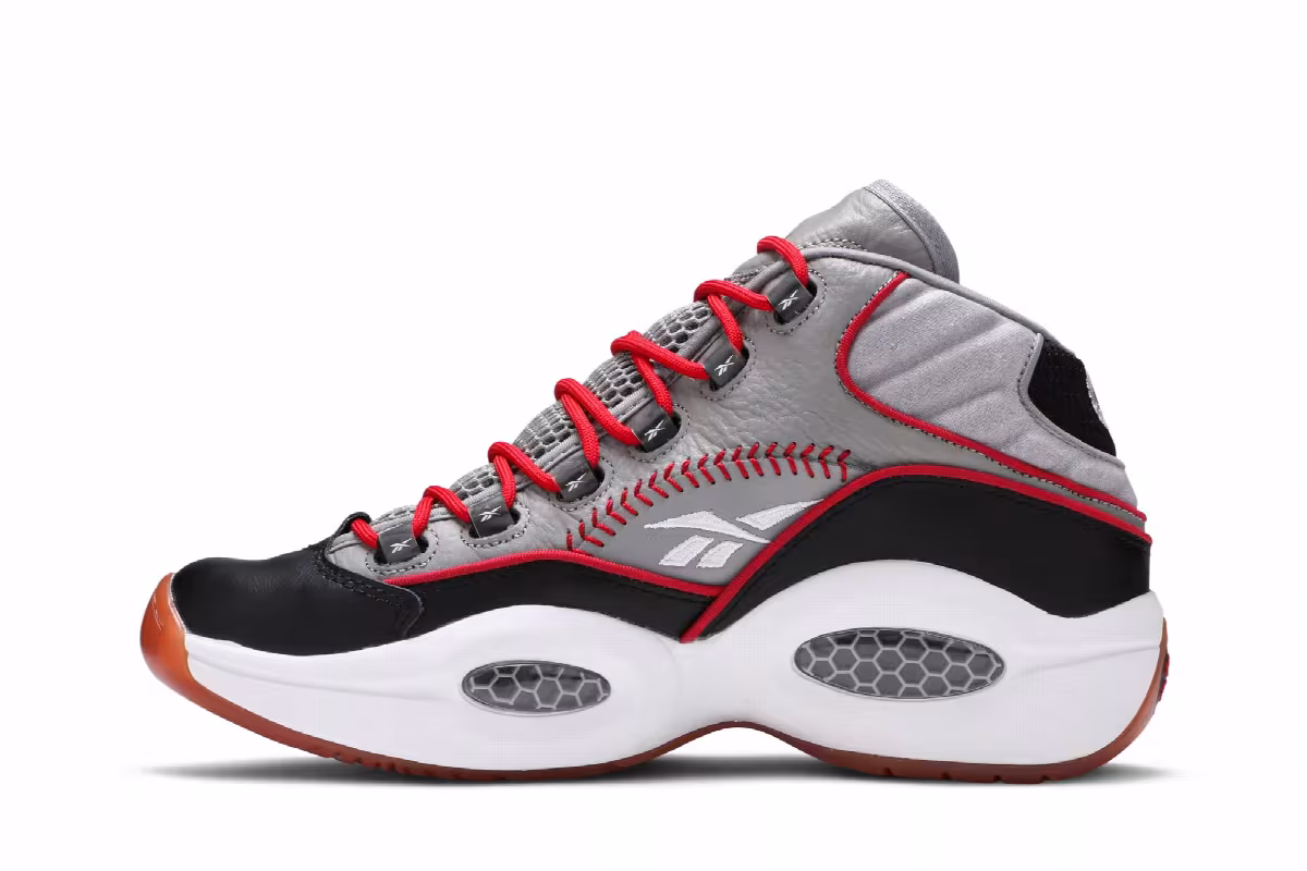 Reebok Question Mid Practice, view 4