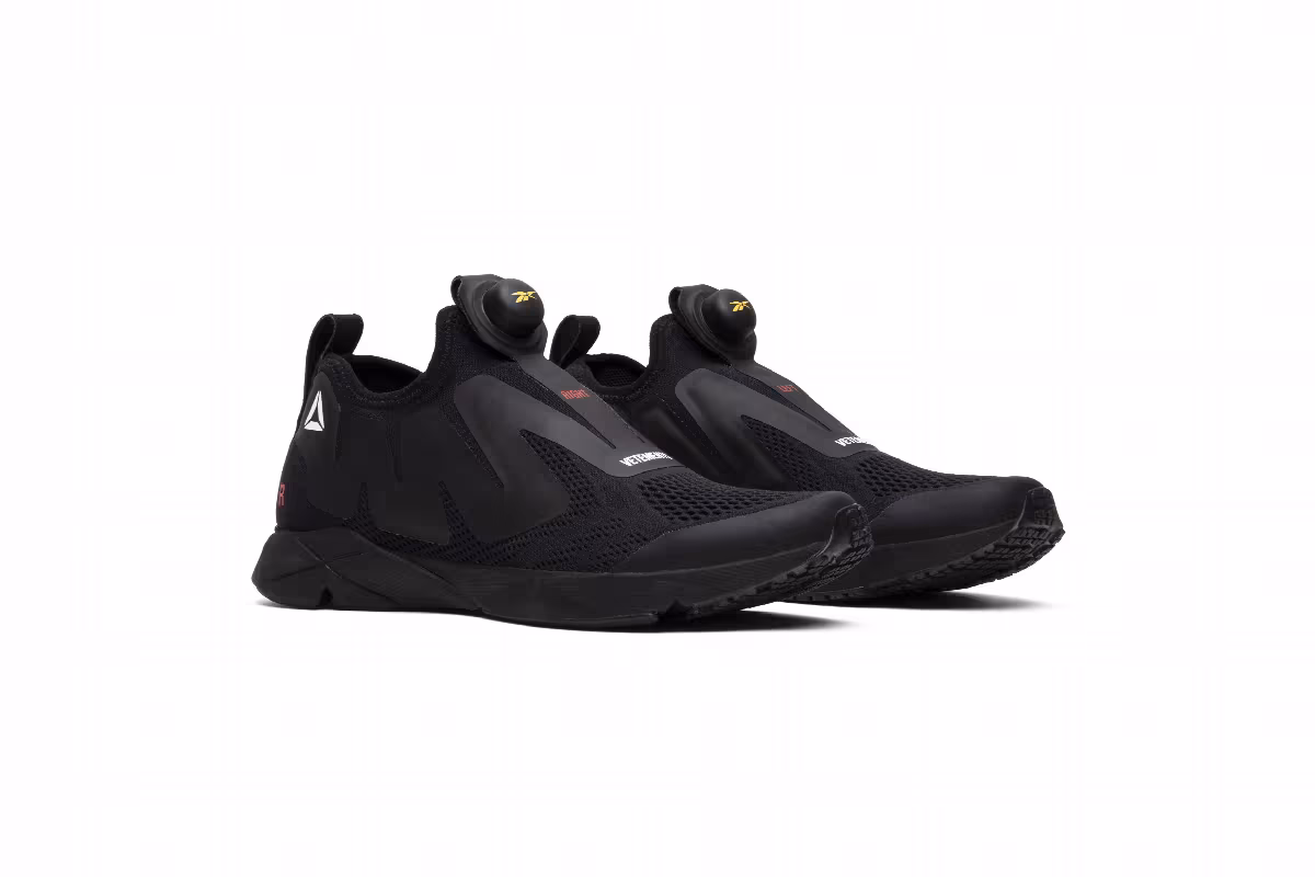 Vetements x Reebok Pump Supreme Black, view 9