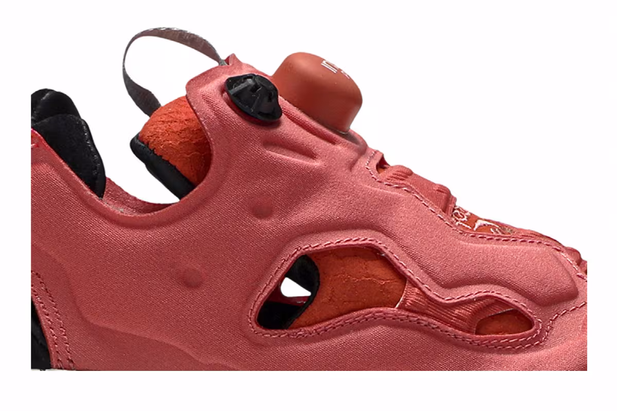 Reebok END x InstaPump Fury OG Pink Salmon, view 3