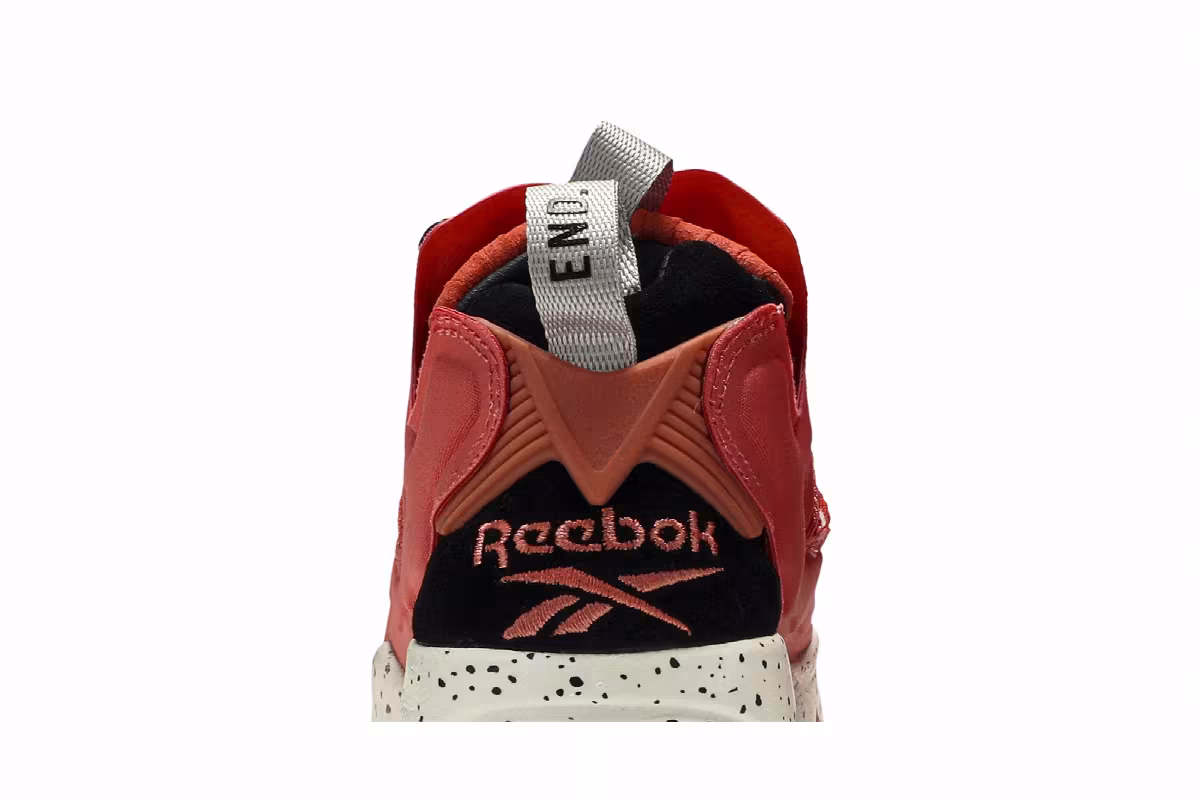 Reebok END x InstaPump Fury OG Pink Salmon, view 8