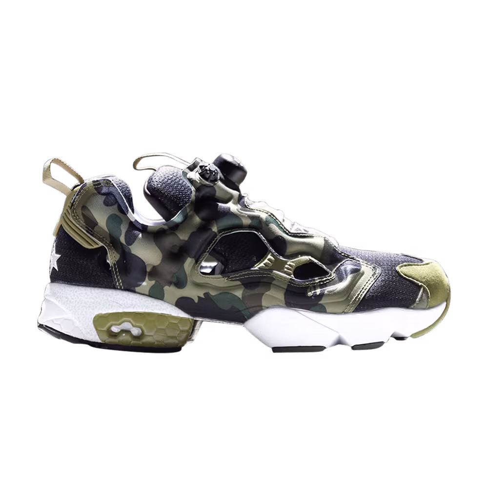 A Bathing Ape x Mita x Reebok InstaPump Fury OG Black Earth