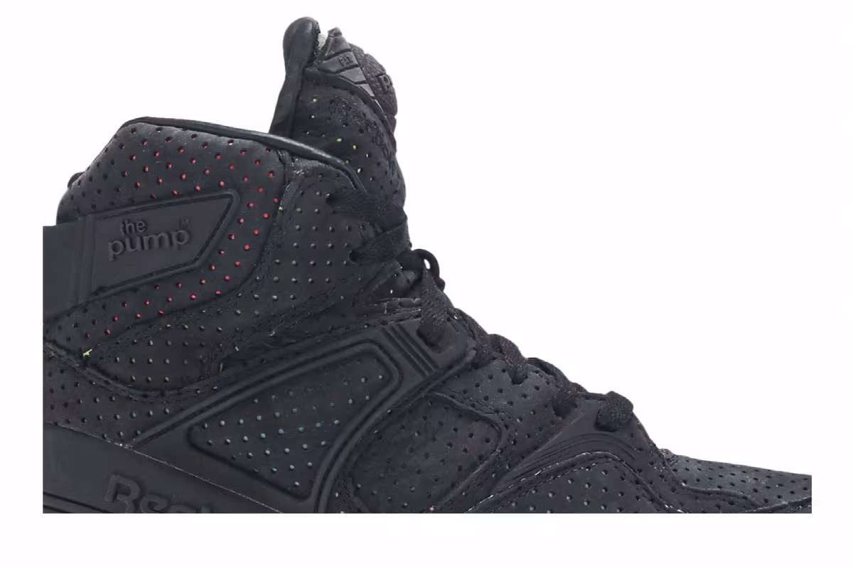 Reebok Sneakersnstuff x The Pump Certified Blacklights, view 3