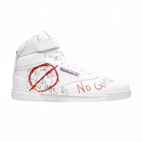 Bait x Stranger Things x Ghostbusters x Reebok Ex-O-Fit Clean High 'White'