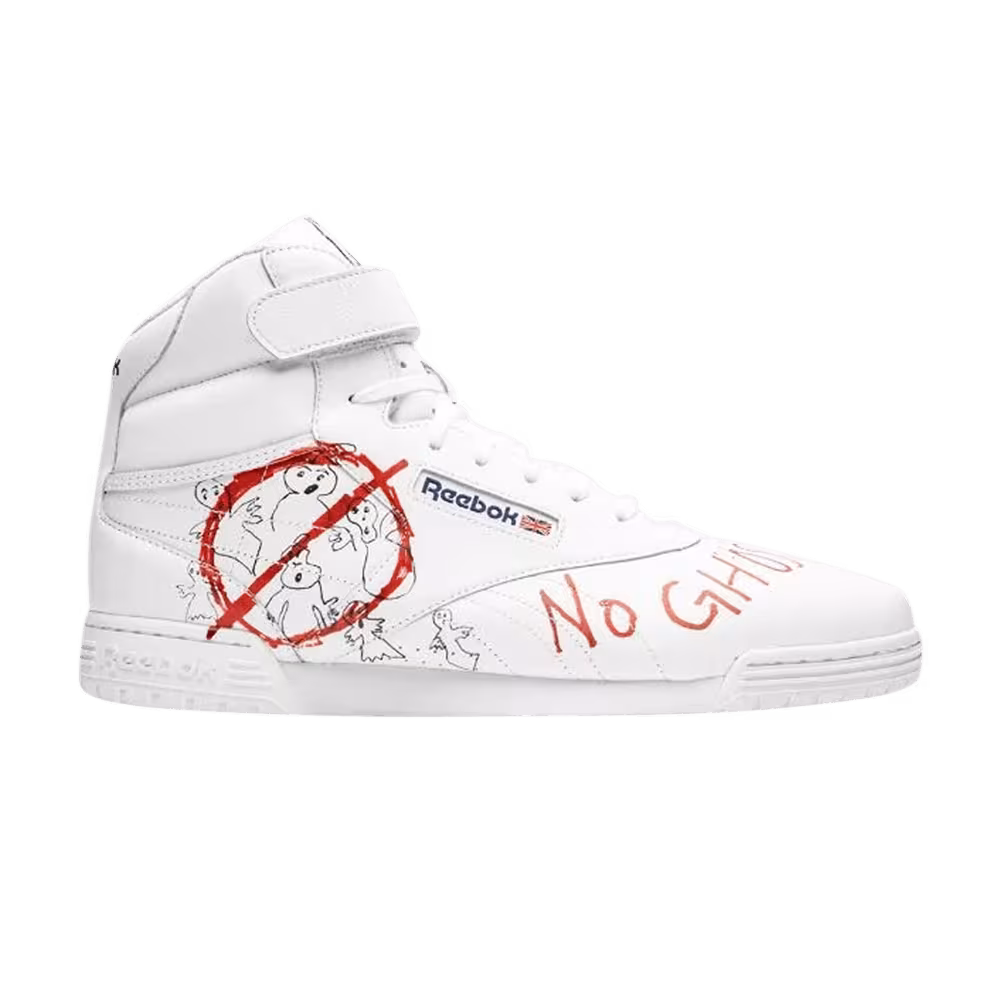 Bait x Stranger Things x Ghostbusters x Reebok Ex-O-Fit Clean High White