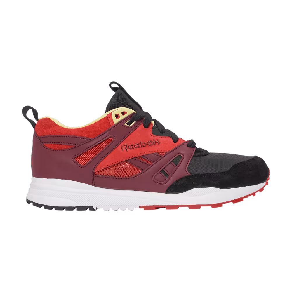 The Hundreds x Reebok Ventilator Affiliate Black Wine Red