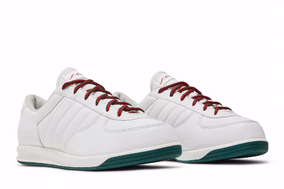 Jay Z x Reebok S. Carter White Green Red, view 9