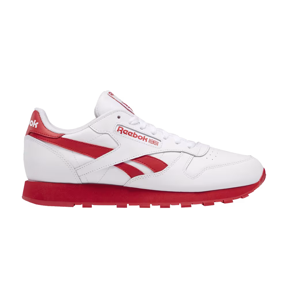 Reebok Classic Leather White Vector Red