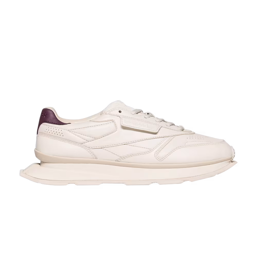 Reebok Classic Leather LTD Garment Off White Dark Purple