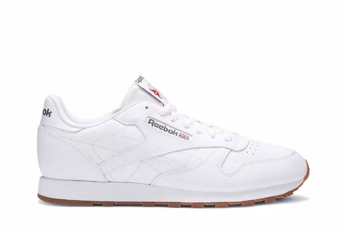Reebok Classic Leather White Gum, view 2