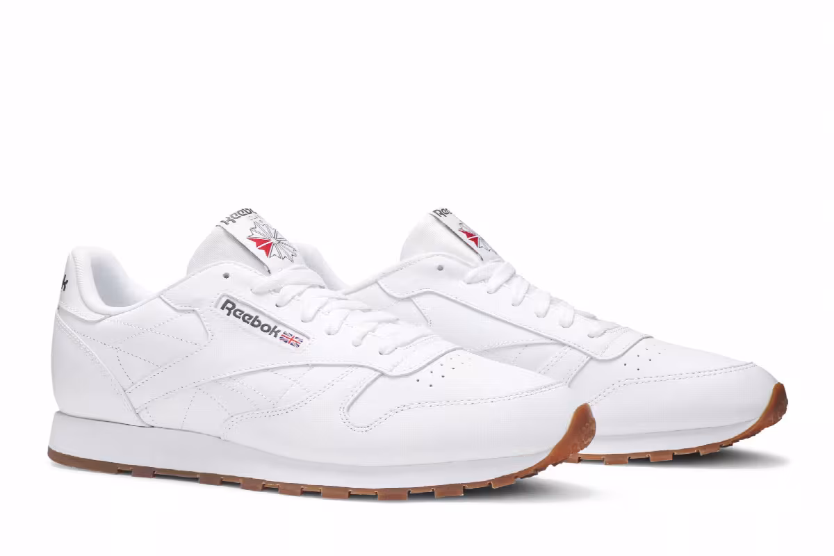Reebok Classic Leather White Gum, view 9