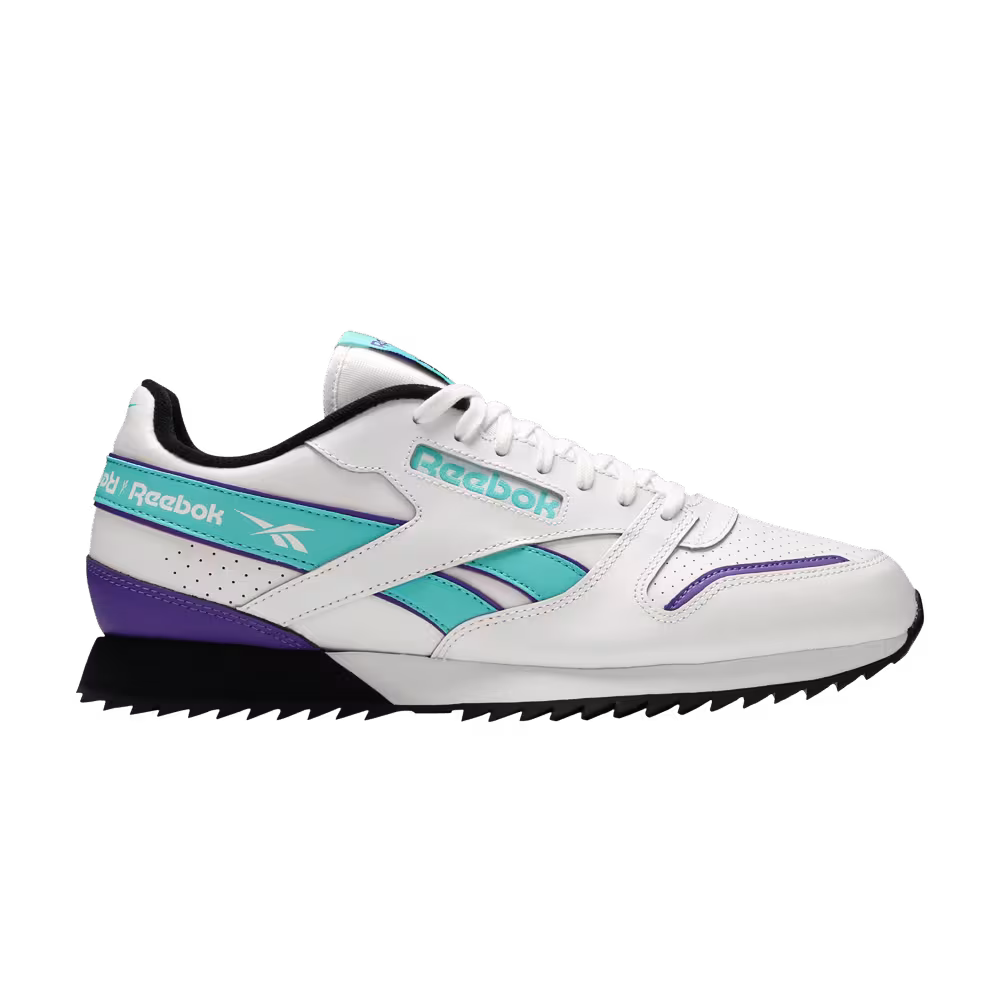 Reebok Classic Leather White Turquoise